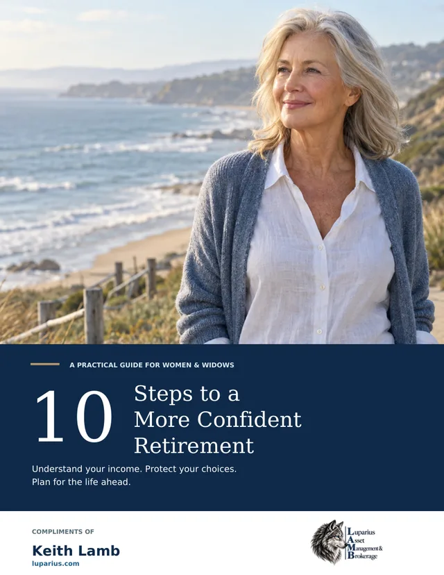 Explore women in transition planning: 10 Steps to a More Confident Retirement, a free guide from Keith Lamb
